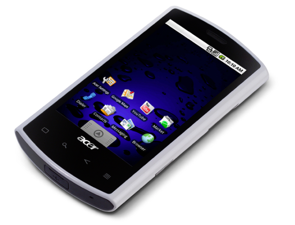 Acer Liquid mobile phone  ALMOST the perfect Android