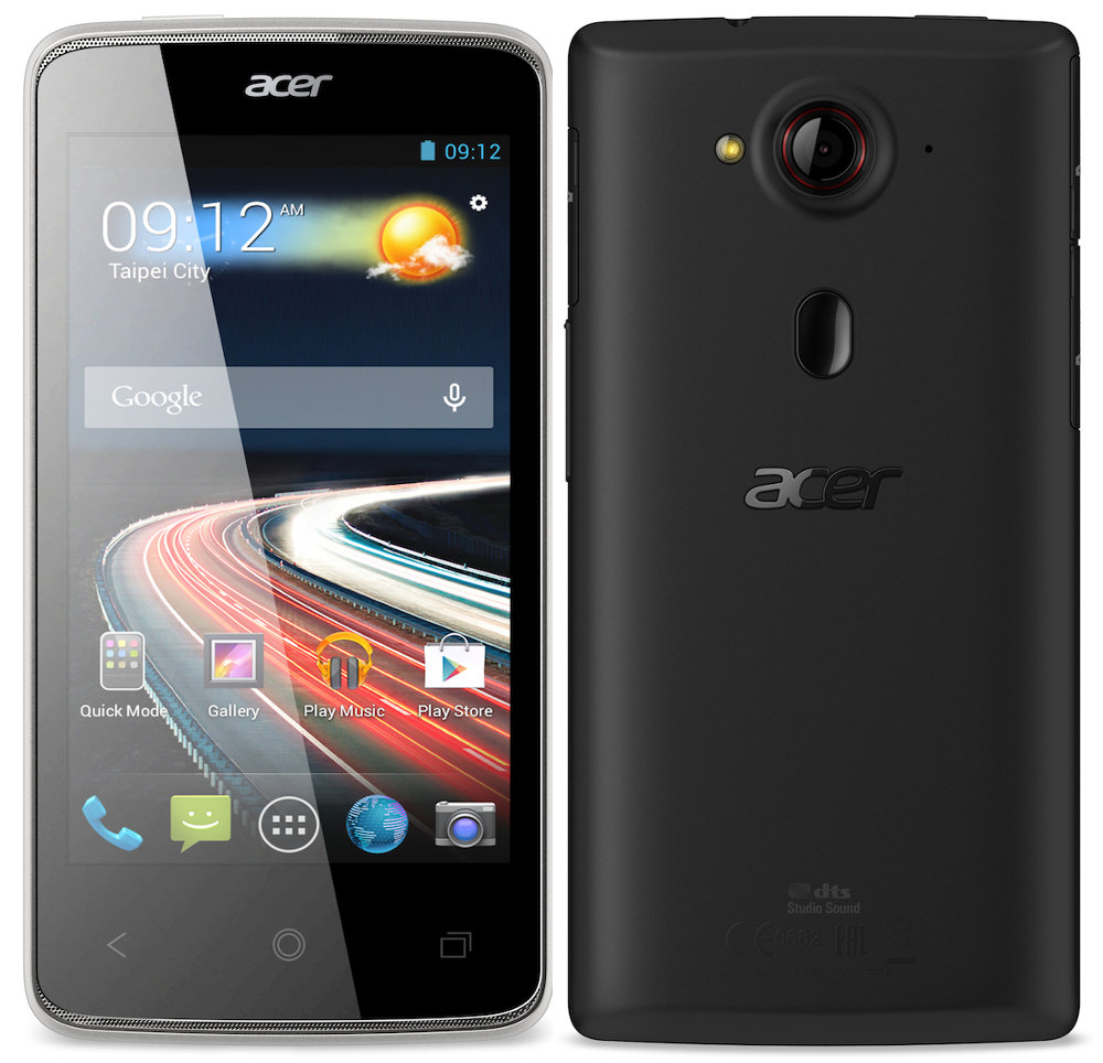 Acer Liquid Z4 with 4 inch display  1 3 GHz dual core processor