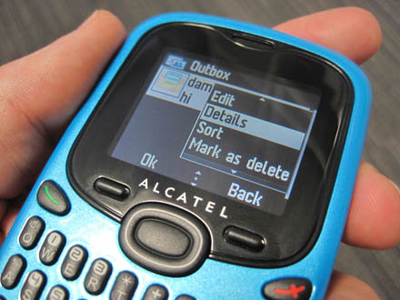 Alcatel OT 255 Review   Mobile Phones   CNET UK