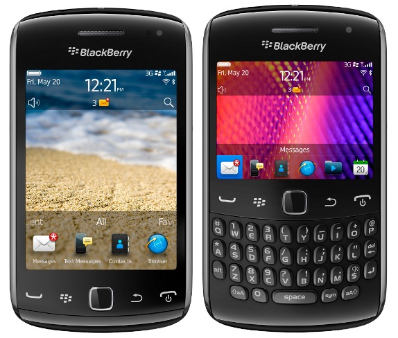 BlackBerry Curve 9380 and Curve 9350  CDMA  launched in India for Rs