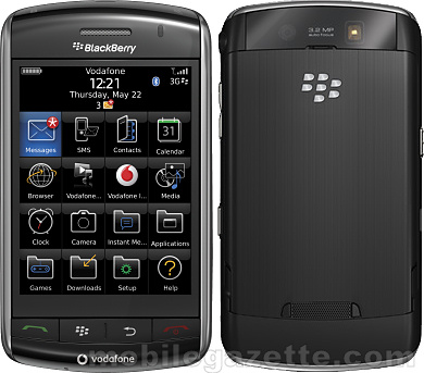 BlackBerry Storm 9500   Mobile Gazette   Mobile Phone News