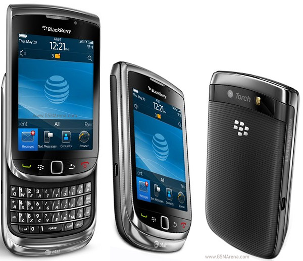 BlackBerry Torch 9800 pictures  official photos