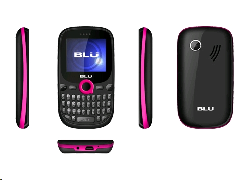 Larger Image for BLU Samba Q Mobile Phone Pink  Unlocked  QWERTY