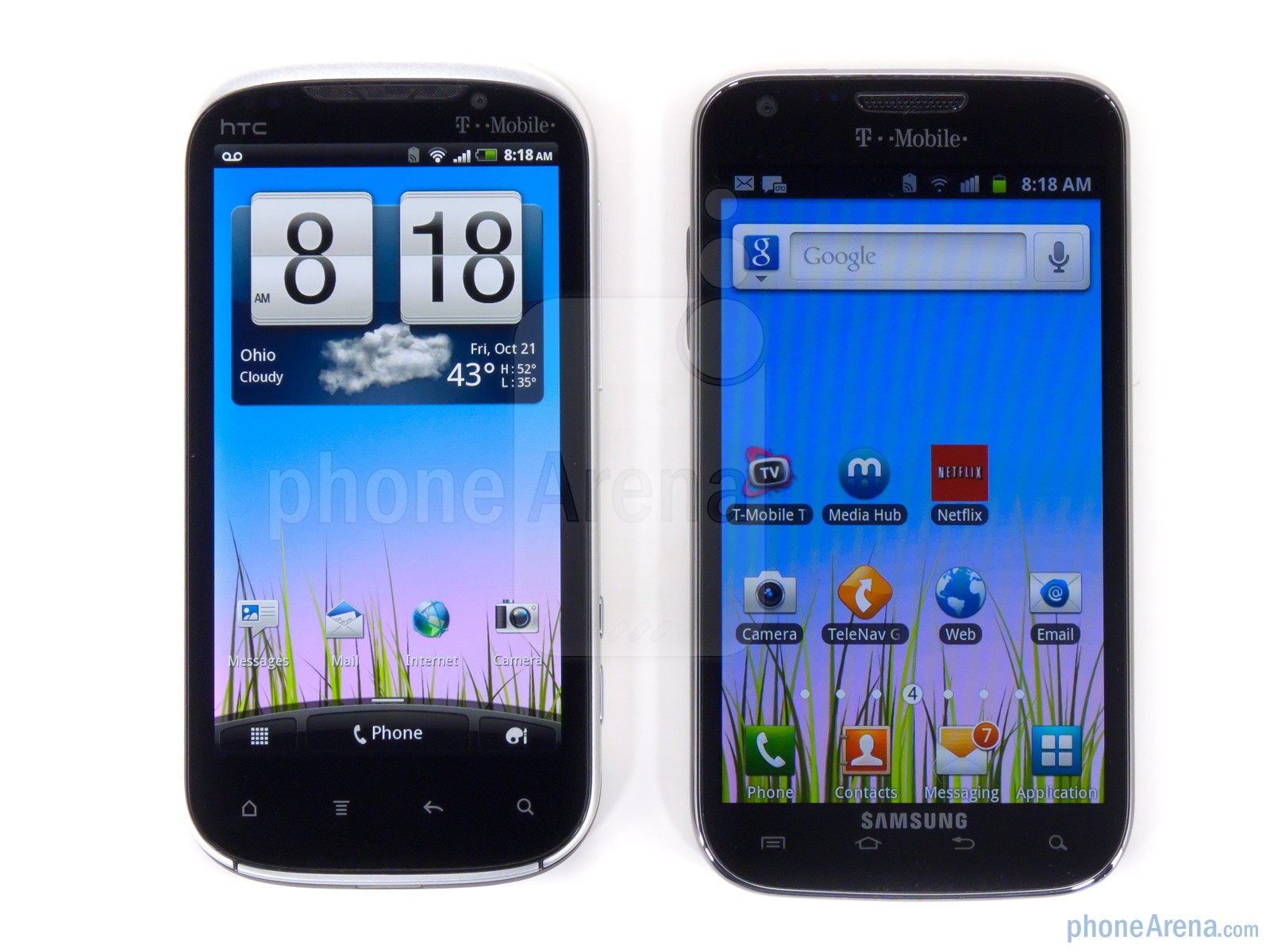 HTC Amaze 4G vs Samsung Galaxy S II