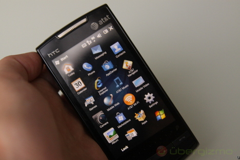 HTC Pure with Windows Mobile 6 5 Review   Ubergizmo