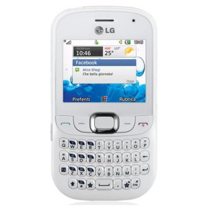 LG C360 2MP QWERTY KEYPAD WHITE COLOR BEST PRICE IN THE MARKET