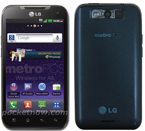 LG Connect 4G MS840 for MetroPCS Revealed  Images    Pocketnow