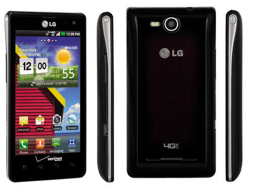 LG Lucid Bluetooth DLNA WiFi GPS 4G LTE Phone Verizon   Good