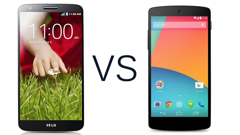 Nexus 5 vs LG G2  Two Of The Best Fight It Out   Know Your Mobile