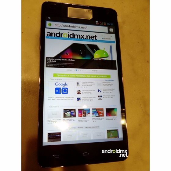 Quad core LG Optimus G E973 shows up in live photos   Unwired View