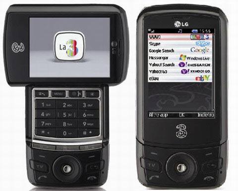 Phones News    LG U960 with mobile TV went to Italy