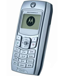 Motorola C117 phone photo gallery  official photos