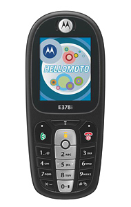 Motorola E378i Specifications