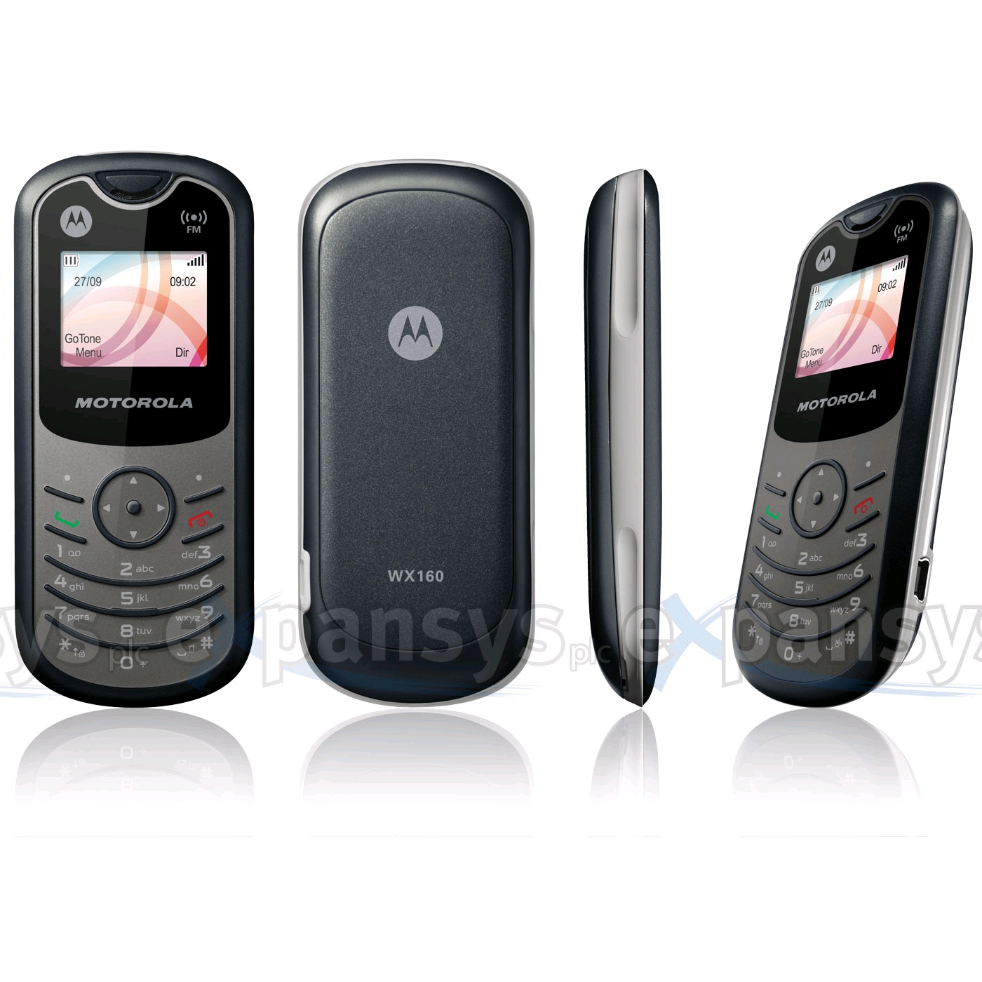 Larger Image for Motorola WX160 O2 Pay as you Go inc   10 Credit