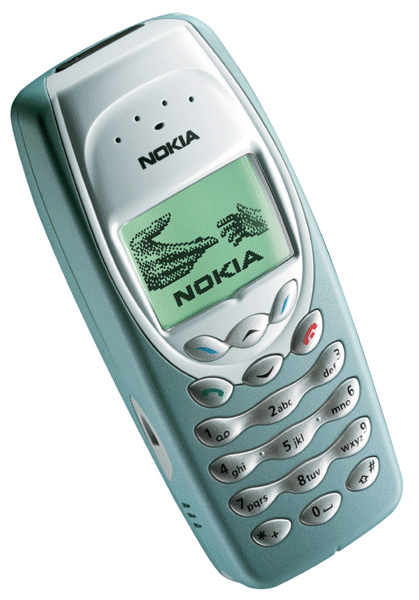 Nokia 3410 phone photo gallery  official photos