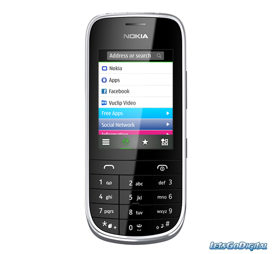 Nokia Asha 203   LetsGoDigital