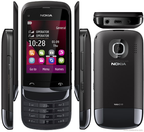 Nokia C2 03 Touch and Type Dual sim   Cyprus Mobile Phone Prices