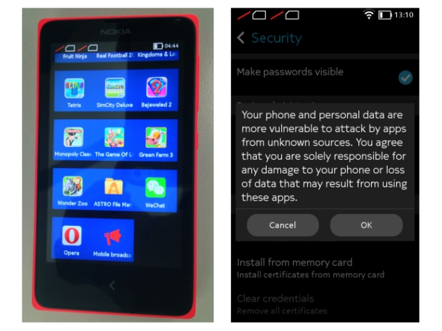 How to install WhatsApp and other apps on Nokia X from unofficial