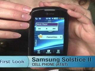 Samsung Solstice II SGH A817  ATT  video   CNET TV