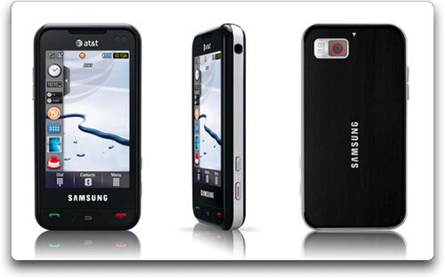 Amazon com  Samsung Eternity a867 Phone  Black  ATT   Cell Phones