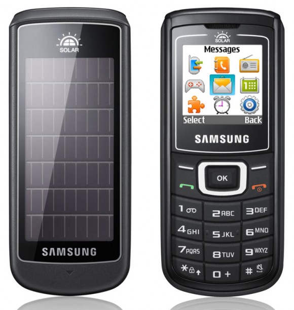 Samsungs E1107 Crest Solar Cell Phone Coming This June   Gadget