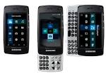 Samsung SGH F520 Cellphone Slides Up and Down  Side to Side
