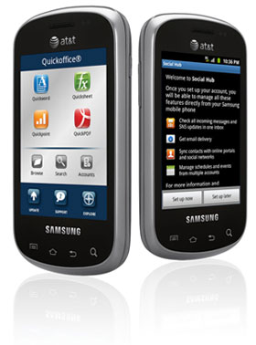 Features   ATT Cell Phones SGH I827   Samsung Cell Phones