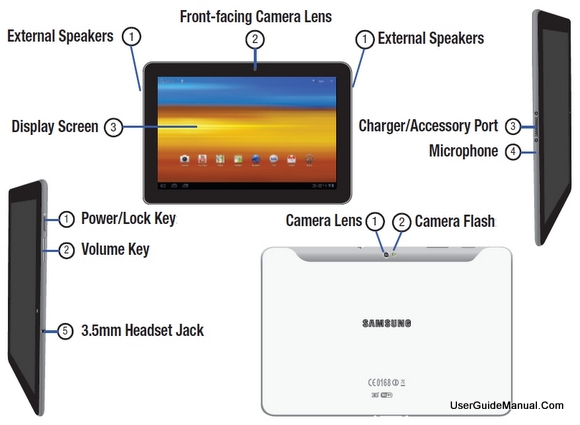 Samsung Galaxy Tab 10 1 GT P7510 User Manual  Wi Fi Only    BoeBoer