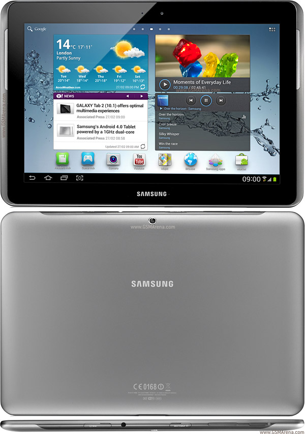 Samsung Galaxy Tab 2 10 1 P5100 pictures  official photos