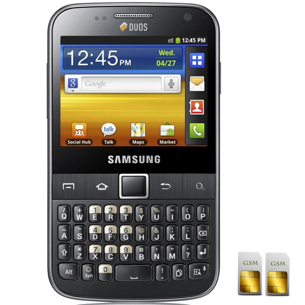 Samsung Galaxy Y Pro Duos B5512     Complete Mobile Phone Specifications
