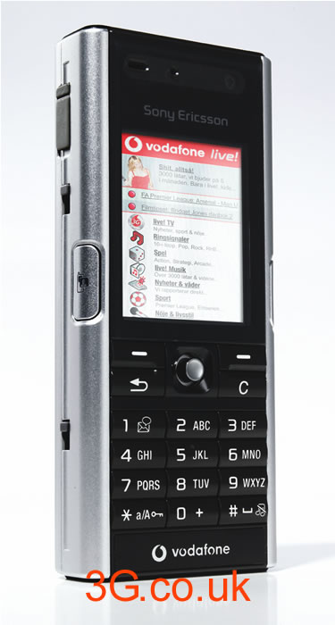 Sony Ericsson and Vodafone Introduces 3G V600i Mobile Phone