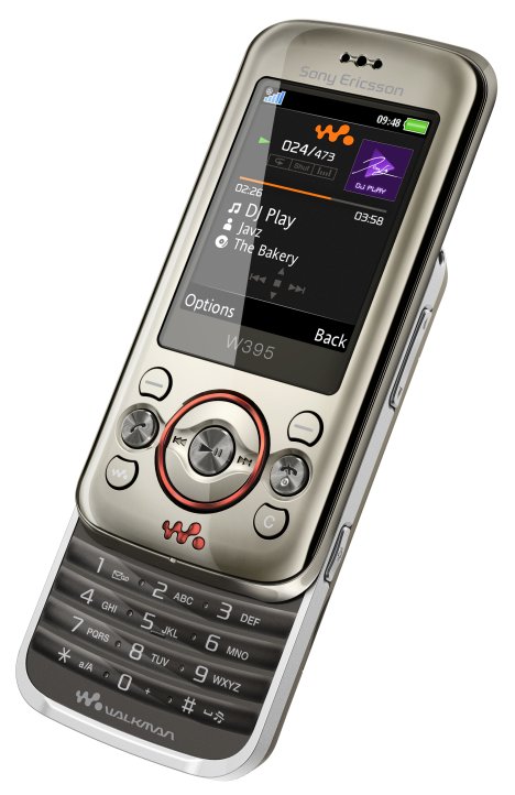 Sony Ericsson W395 phone photo gallery  official photos