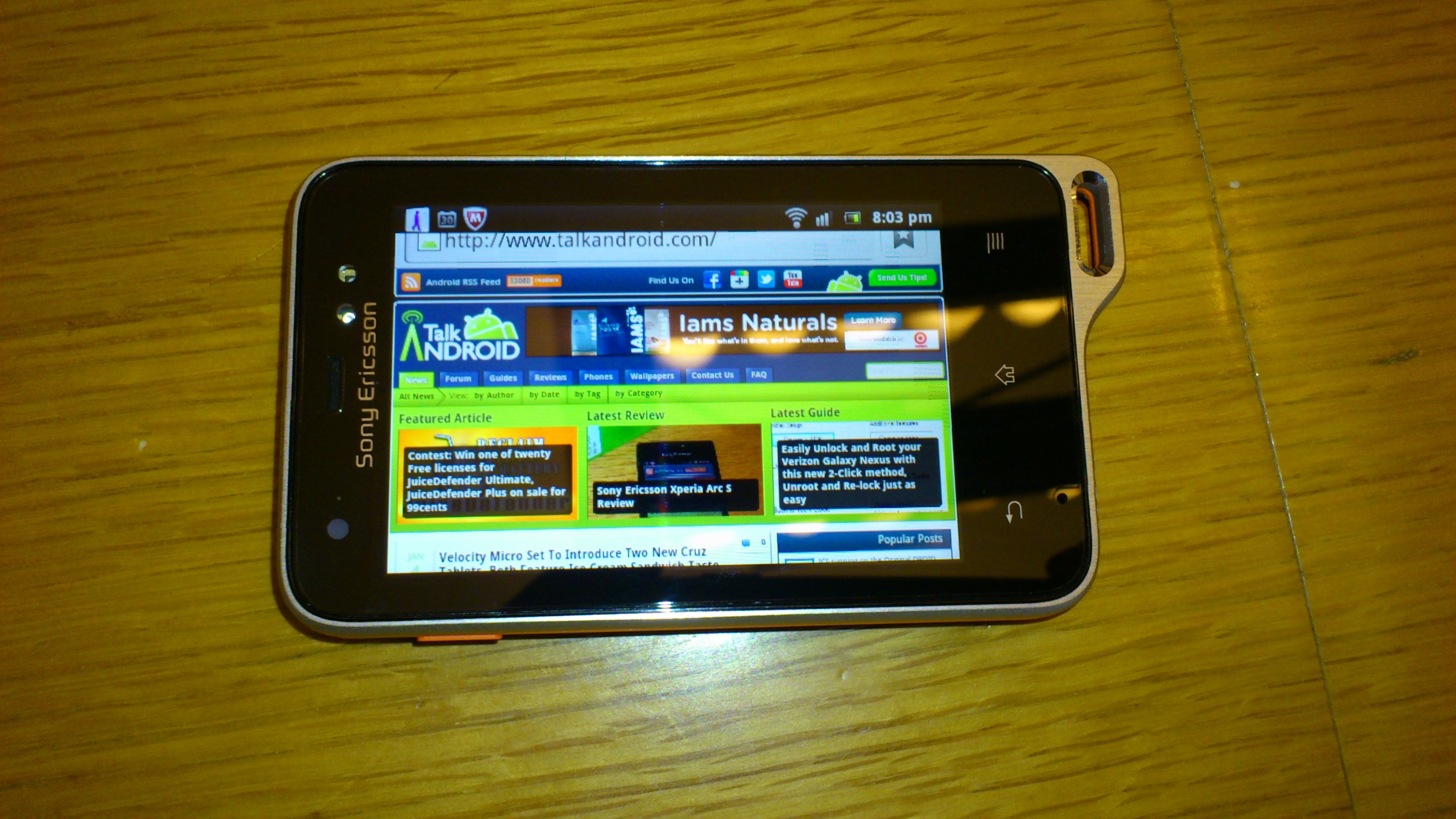 Sony Ericsson Xperia Active Review   TalkAndroid