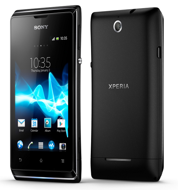 Sony Xperia E and Xperia E dual with 3 5 inch display  1GHz