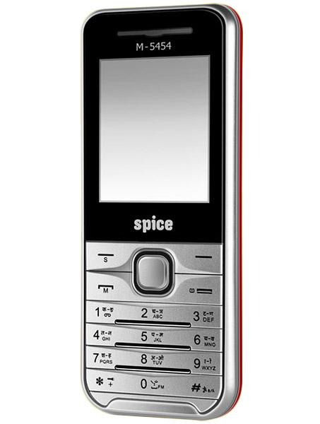 Spice M 5454 phone photo gallery  official photos