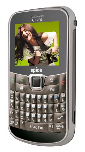 Spice QT 95 3G   2G Dual SIM QWERTY Phone launched