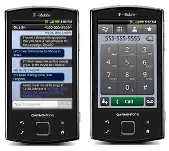 Amazon com  T Mobile Garminfone Android Garmin GPS Cell Phone