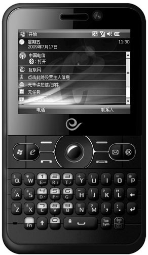 ZTE E N72   Windows Smartphone With a QWERTY